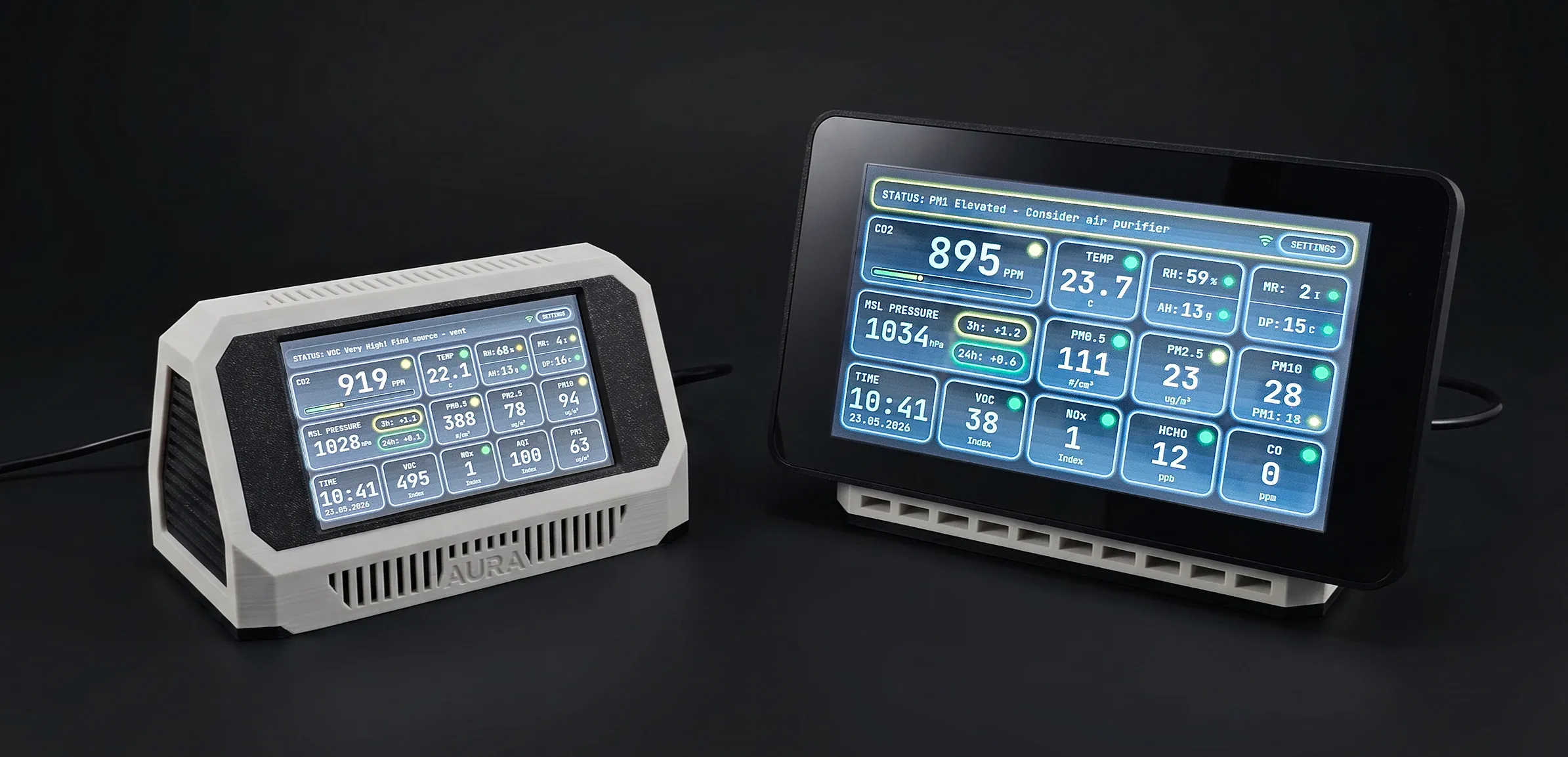 Aura 7inch desktop 2