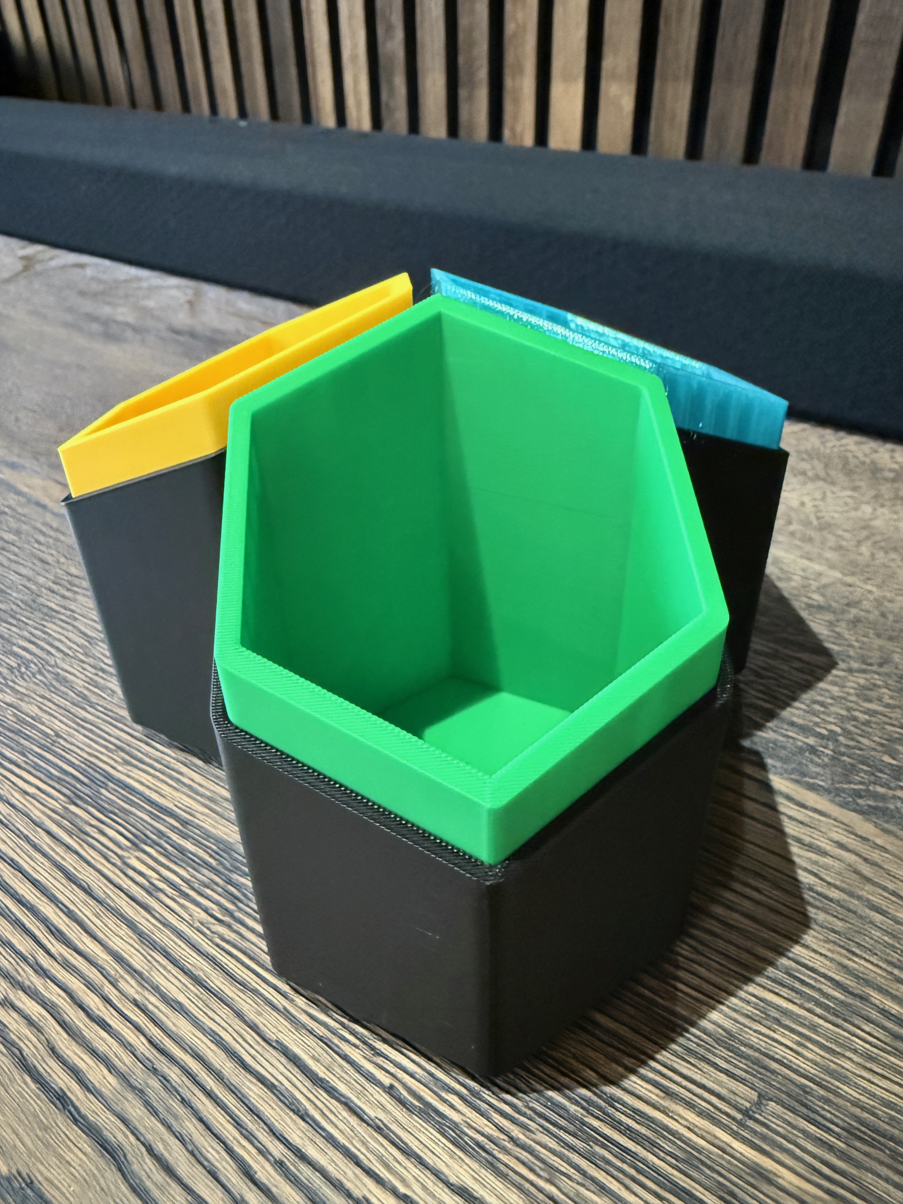 Hexagon Plantenbakjes 6