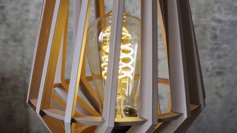 Stoere lamp video